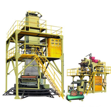 Model Sgj500-1500 POF 3-Layer Co-Extrusion Polyolefin Hot-Shrink Film Production Line